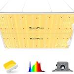 BLOOM PLUS Latest XP3000 LED Grow Light with Samsung LM301B Diodes 4x4 ft Coverage Dimmable Full Spectrum 300W Grow Light for Indoor Plants Veg and Bloom