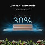 Spider Farmer SF2000 low heat and no noise